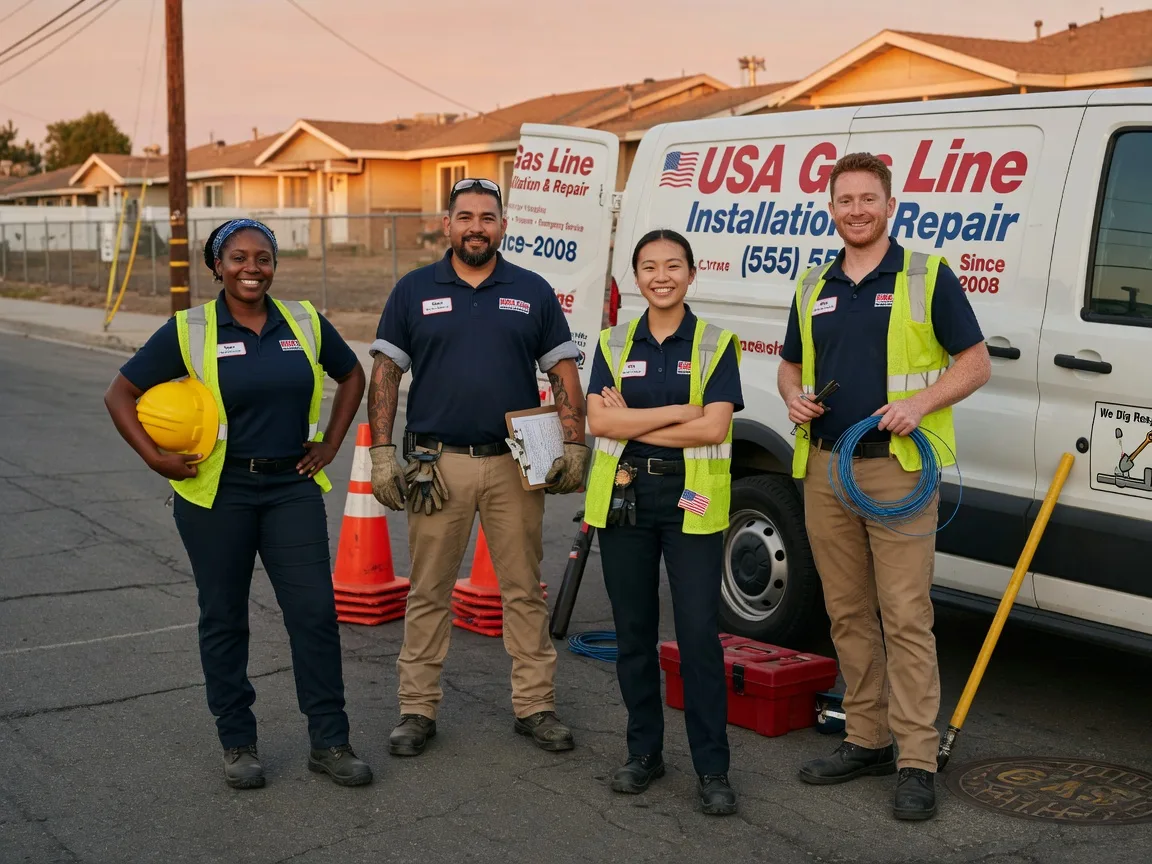Gas Line Installation company in Chesterville, OH
